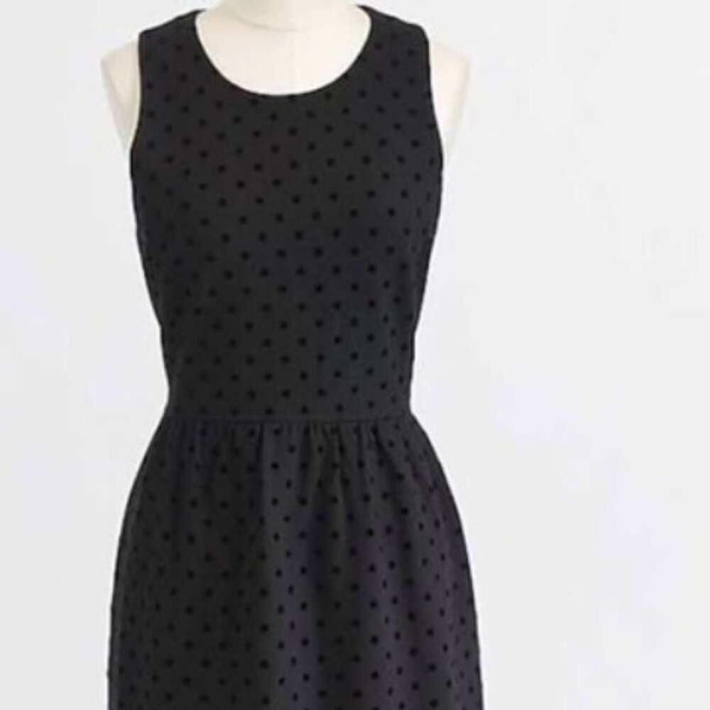Women's (S) GAP Black Polka Dot Dress